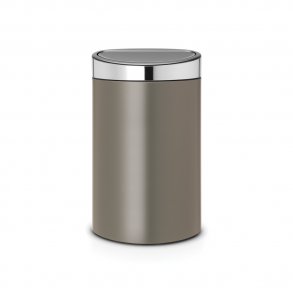 Brabantia Touch bin 40 ltr. Platinum