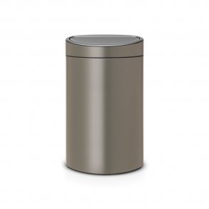 Brabantia Touch Bin 40 Liter Platinum - 114908