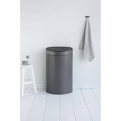 Brabantia Touch bin 40 ltr. Platinum