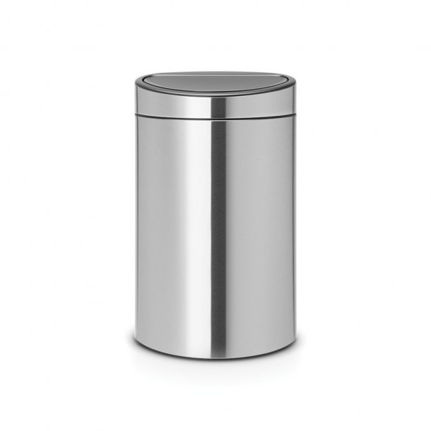 Brabantia Touch Bin Recycle 10 + 23 Liter Matt Steel