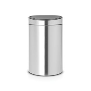 Brabantia Touch Bin Sorteringsaffaldsspand Recycle, 23/10L Mat St�l Fingerprint Proof