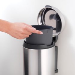 Brabantia Vggmonterad Bin 3 Liter - Polerat stl