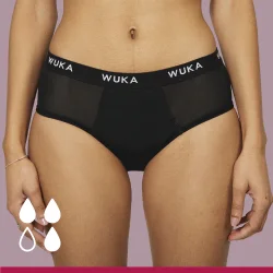 WUKA - Menstruationstrusse Midi Brief - Medium Flow