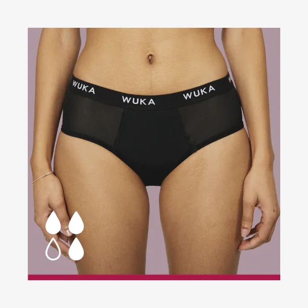 WUKA - Menstruationstrusse Midi Brief - Medium Flow