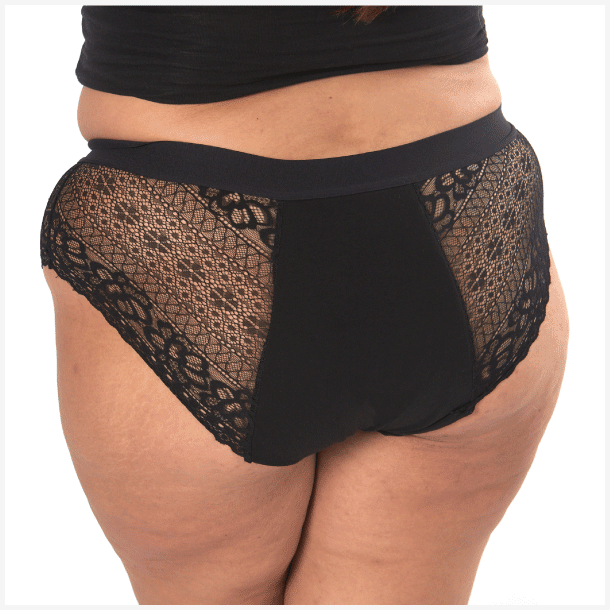 WUKA - Menstruationstrusse Hipster Lace - Medium Flow