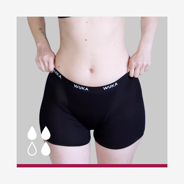 WUKA - Menstruationstrusse Boxershorts - Medium Flow