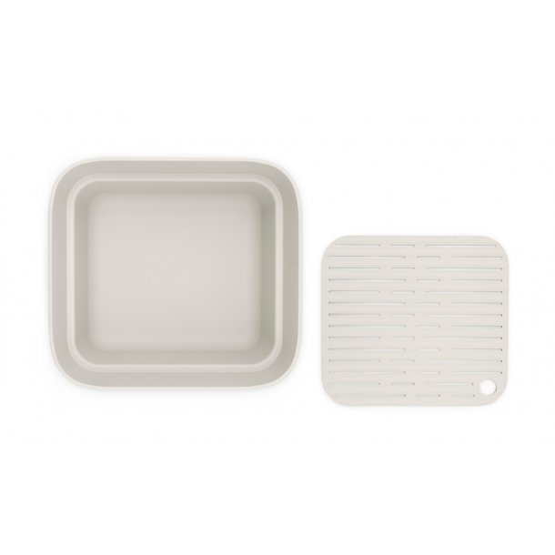 Brabantia Opvaskebalje Med Rist - Light Grey