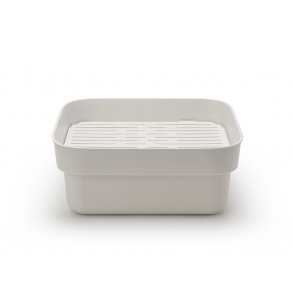 Brabantia Opvaskebalje Med Rist - Light Grey