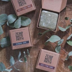 Zero Waste Path - Shampoo Bar 2-in-1 Dry &amp; Curly Hair (70 g)
