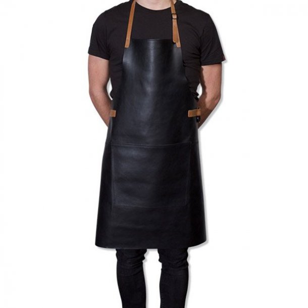 Dutchdeluxes BBQ Style Forklde 100% Lder Vintage Cognac