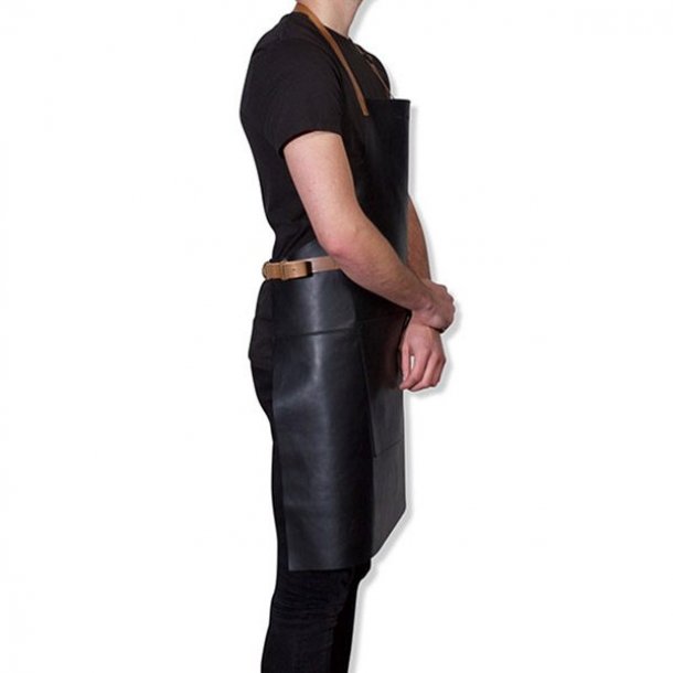 Dutchdeluxes BBQ Style Forklde 100% Lder Vintage Cognac