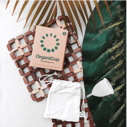 OrganiCup - Menstruationskop med Pose - St�rrelse A (25 ml)