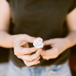 OrganiCup - Menstruationskop med Pose - Strrelse Mini (17 ml)