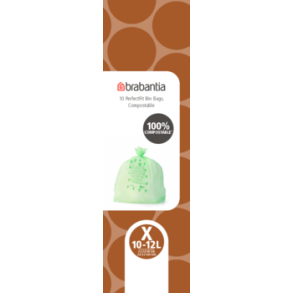 Brabantia Affaldspose Komposterbar  X 10-12 ltr. [10 stk.] rulle