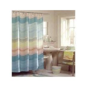 MSV Polyester Bruseforhng 180 x 200 cm - Rainbow