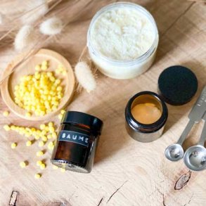 Amber Glaskrukke (30 ml)