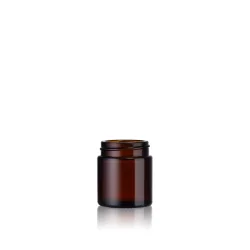 Amber Glaskrukke (30 ml)