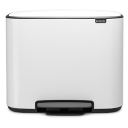 Brabantia Bo Pedalspand - Hvid - 36 ltr.