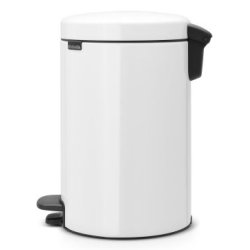 Brabantia Pedalspand newIcon 12 Liter Hvid - 111969