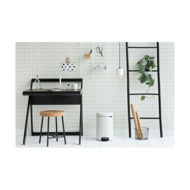 Brabantia Pedalspand newIcon 12 Liter Hvid - 111969