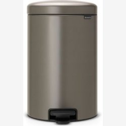 Brabantia Pedalspand newIcon 20 Liter Platinum