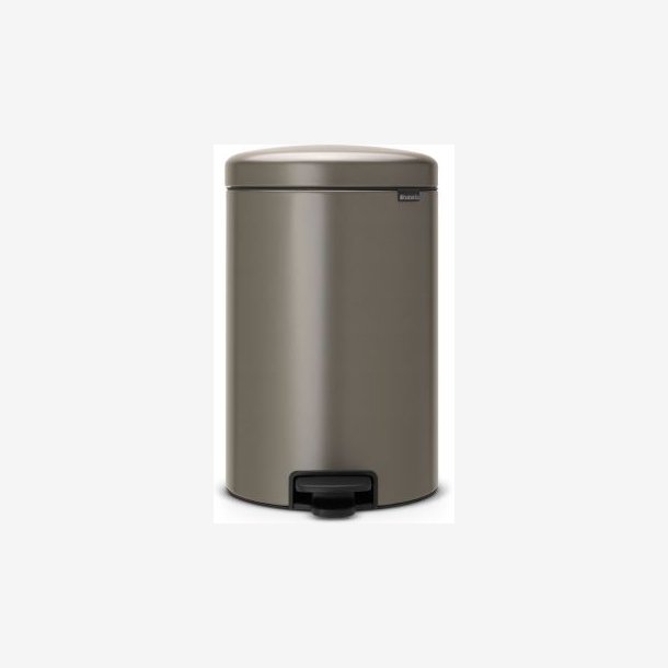 Brabantia Pedalspand newIcon 20 Liter Platinum