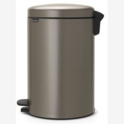 Brabantia Pedalspand newIcon 20 Liter Platinum
