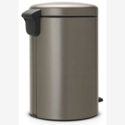 Brabantia Pedalspand newIcon 20 Liter Platinum