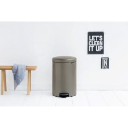 Brabantia Pedalspand newIcon 20 Liter Platinum