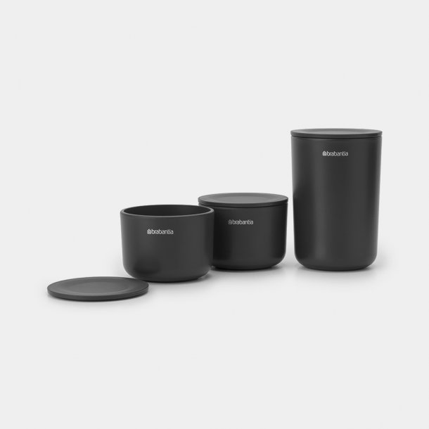 Brabantia Frvaringshinkar - Mrkgr 3 st