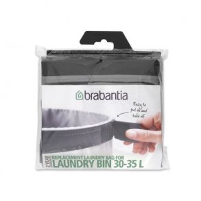 Brabantia Vasketøjspose 30-35 Liter Grå