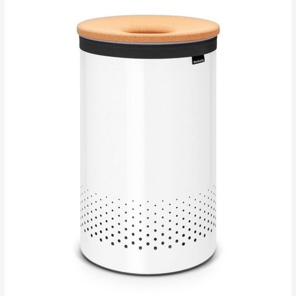 Brabantia Vasket�jskurv 60 Liter Hvid / Kork - 104404