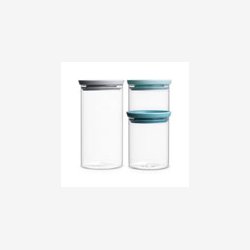 Brabantia Opbevaringsglas S�t A 3 Stk. Mixed