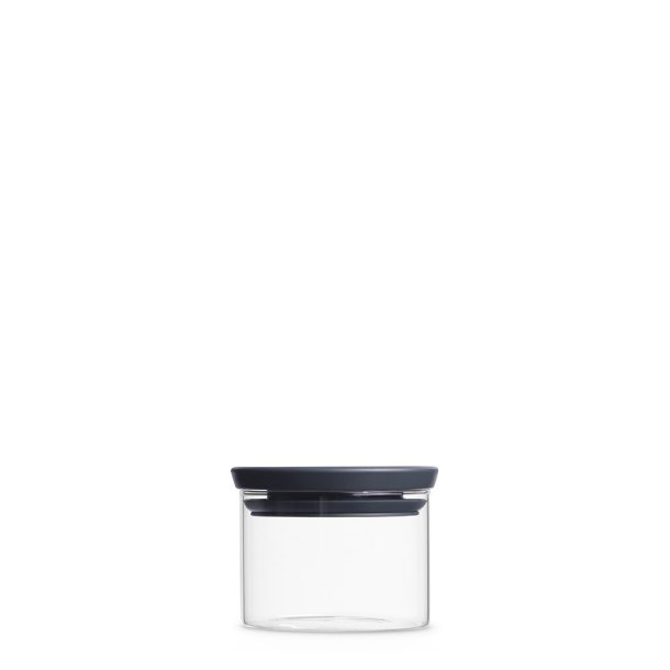 Brabantia Opbevaringsglas 0,30 Liter M�rkegr� - 298301