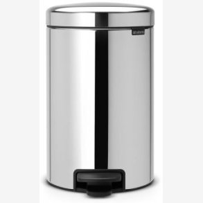 Brabantia Pedalspand newIcon 12 Liter Inderspand I Metal - Blank St�l - 113888