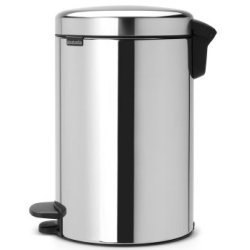 Brabantia Pedalspand newIcon 12 Liter Inderspand I Metal - Blank Stl