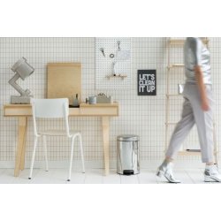 Brabantia Pedalspand newIcon 12 Liter Inderspand I Metal - Blank Stl