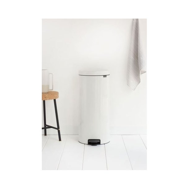 Brabantia Pedalspand newIcon 30 Liter Hvid - 111785