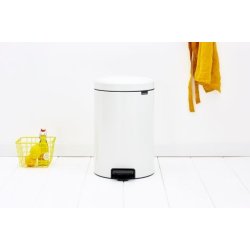 Brabantia Pedalspand newIcon 20 Liter Hvid