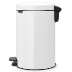 Brabantia Pedalspand newIcon 12 Liter Inderspand I Metal Hvid
