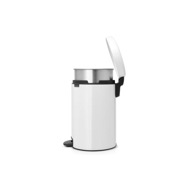 Brabantia Pedalspand newIcon 12 Liter Inderspand I Metal Hvid - 113864
