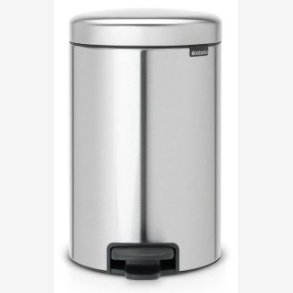 Brabantia Pedalspand newIcon 12 Liter Mat St�l Fingerprint Proof - 112041