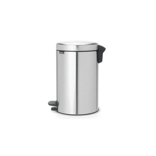Brabantia Pedalspand newIcon 12 Liter Mat St�l Fingerprint Proof - 112041