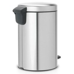 Brabantia Pedalspand newIcon 12 Liter Mat St�l Fingerprint Proof - 112041