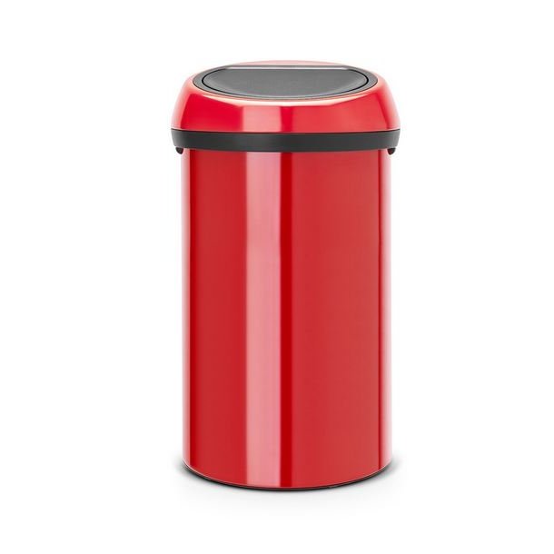 Brabantia Touch Bin 60 Liter - Passion Red / Rd