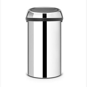 Brabantia Touch Bin 60 Liter Blank St�l - 402609