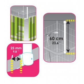 MSV Stabilisering af Brusestang- Hvid