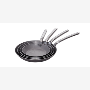 De Buyer Carbone Plus Stegepande m. H�ndtag i Rustfrit St�l