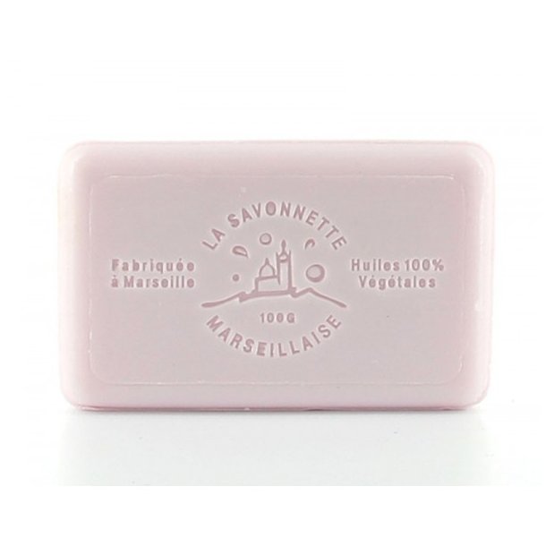 Savon Marseillaise - Fransk Sbebar  Hnd/Krop -  Cerisier / Kirsebrblomster Med selmlk(125 g)