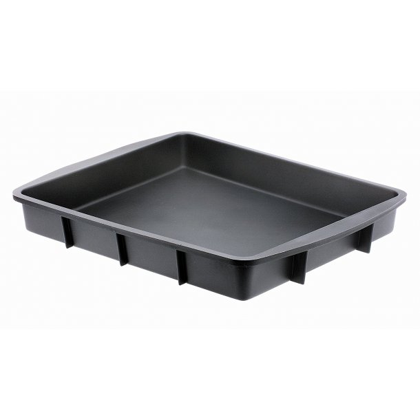 De Buyer Moul Flex-Rect. Silikone Mold 28,5X25 Cm (sort)